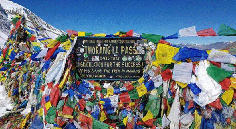 Annapurna circuit trekking