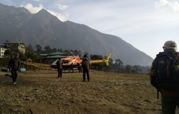 Cheapest helicopter flight to Everest Base Camp