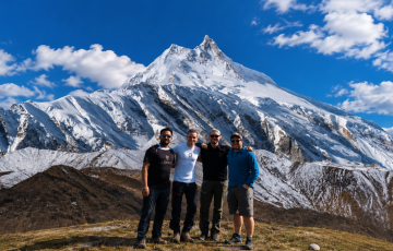 Rapid Manaslu Circuit Trek in Nepal with stunning Himalayan mountain views